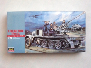 HASEGAWA 1/72 MT18 Sd.Kfz 7/2 8t HALF TRACK 37mm AA
